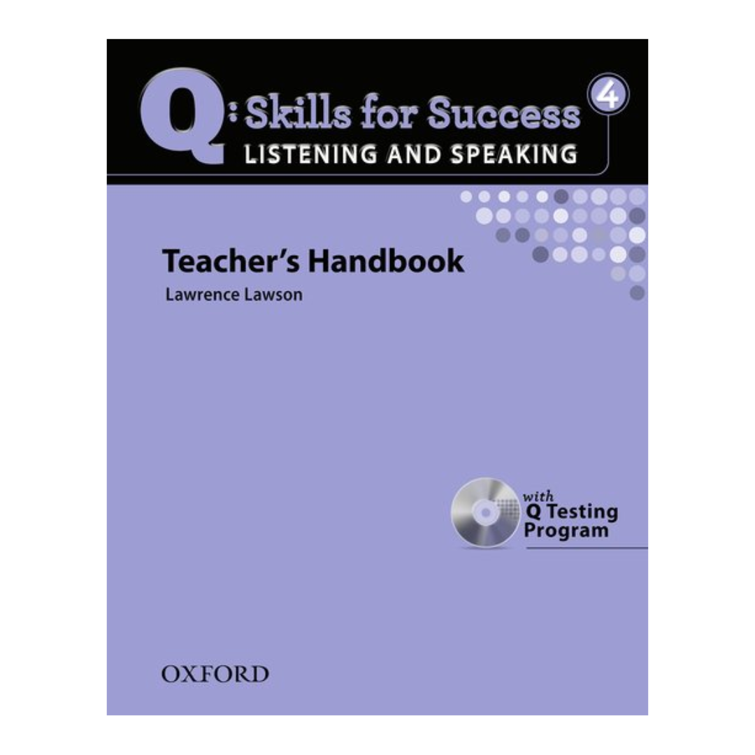 Q Skills For Success: Listening & Speaking 4 Teacher's Book - The English Bookshop Kuwait