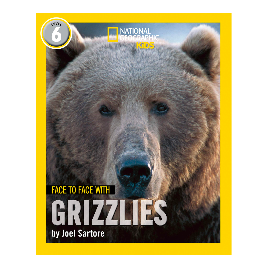 Face to Face with Grizzlies: Level 6 (National Geographic Readers) - The English Bookshop Kuwait