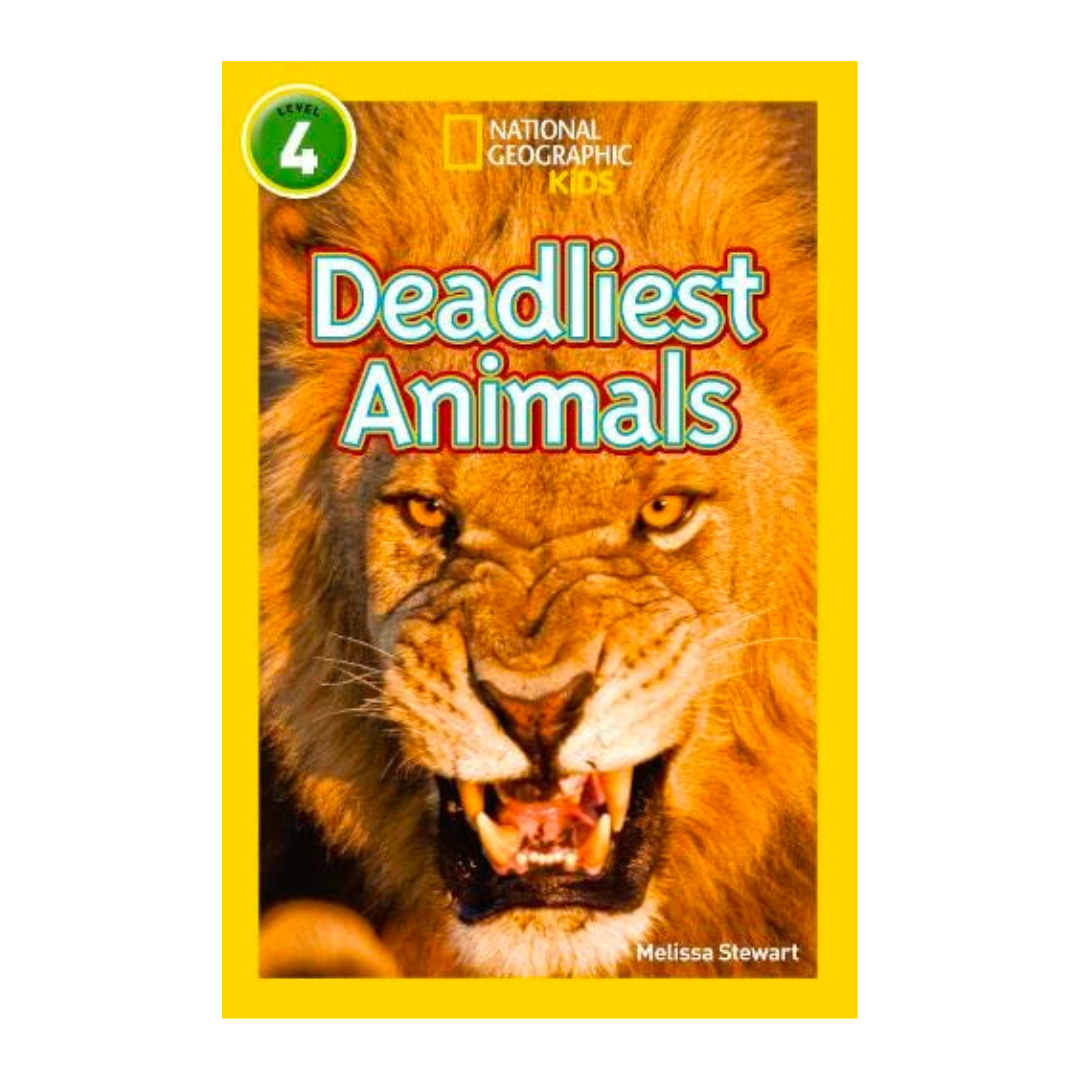 Deadliest Animals: Level 4 (National Geographic Readers) - The English Bookshop Kuwait