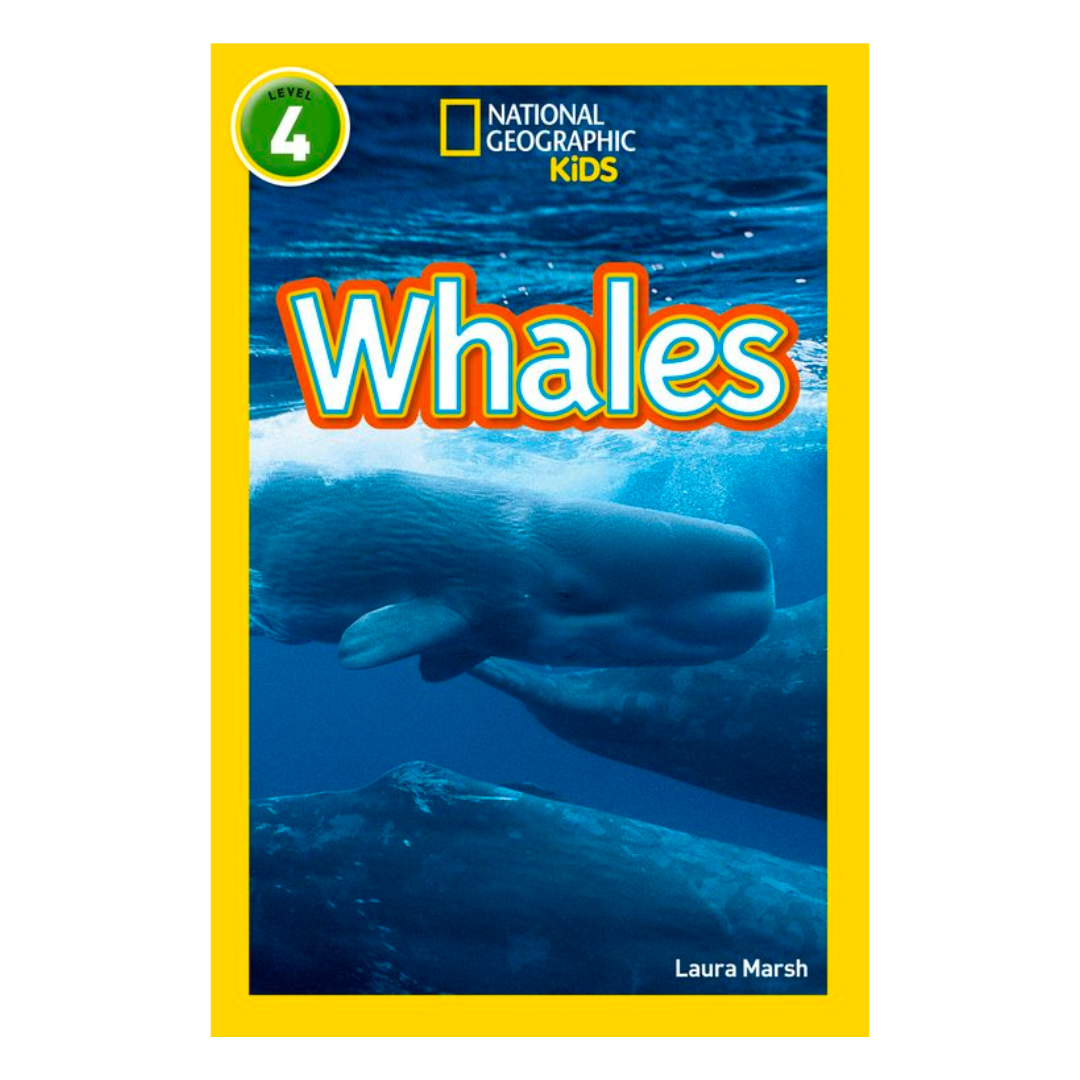 Whales: Level 4 (National Geographic Readers) - The English Bookshop Kuwait