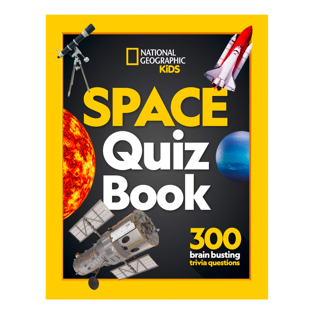 Space Quiz Book: 300 brain busting trivia questions (National Geographic Kids) - The English Bookshop Kuwait