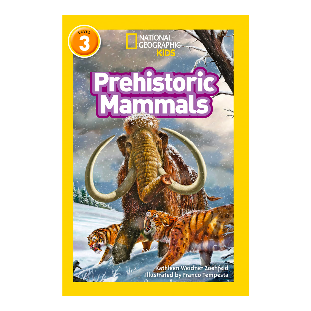 Prehistoric Mammals: Level 3 (National Geographic Readers) - The English Bookshop Kuwait