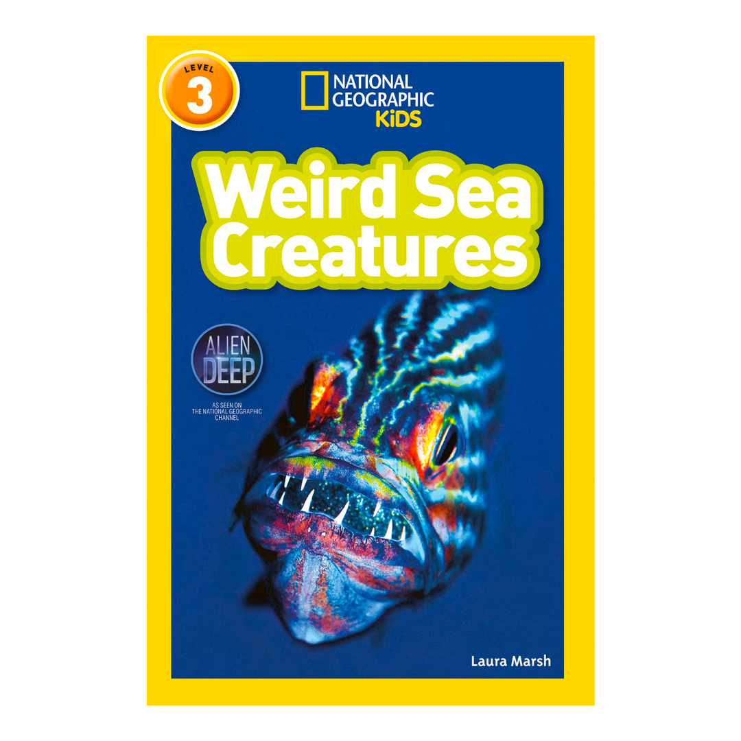 Weird Sea Creatures: Level 3 (National Geographic Readers) - The English Bookshop Kuwait
