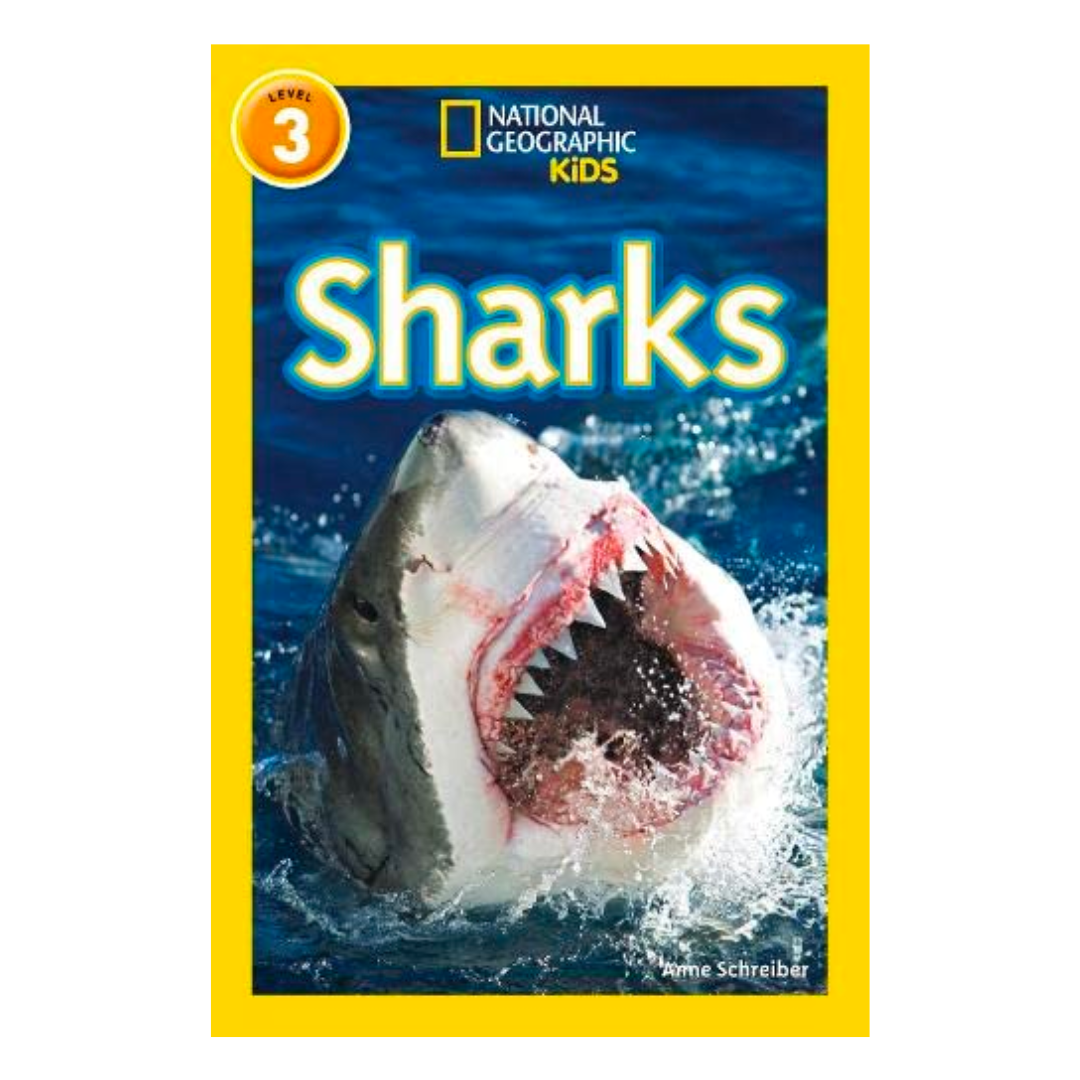 Sharks: Level 3 (National Geographic Readers) - The English Bookshop Kuwait