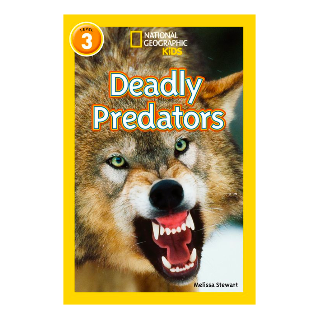 Deadly Predators: Level 3 (National Geographic Readers) - The English Bookshop Kuwait