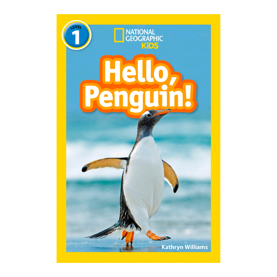 Hello, Penguin!: Level 1 (National Geographic Readers) - The English Bookshop Kuwait