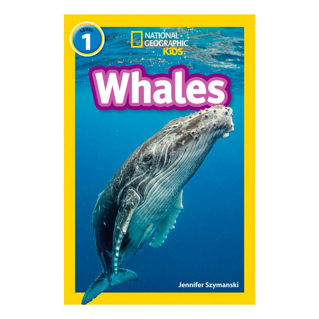 Whales: Level 1 (National Geographic Readers) - The English Bookshop Kuwait