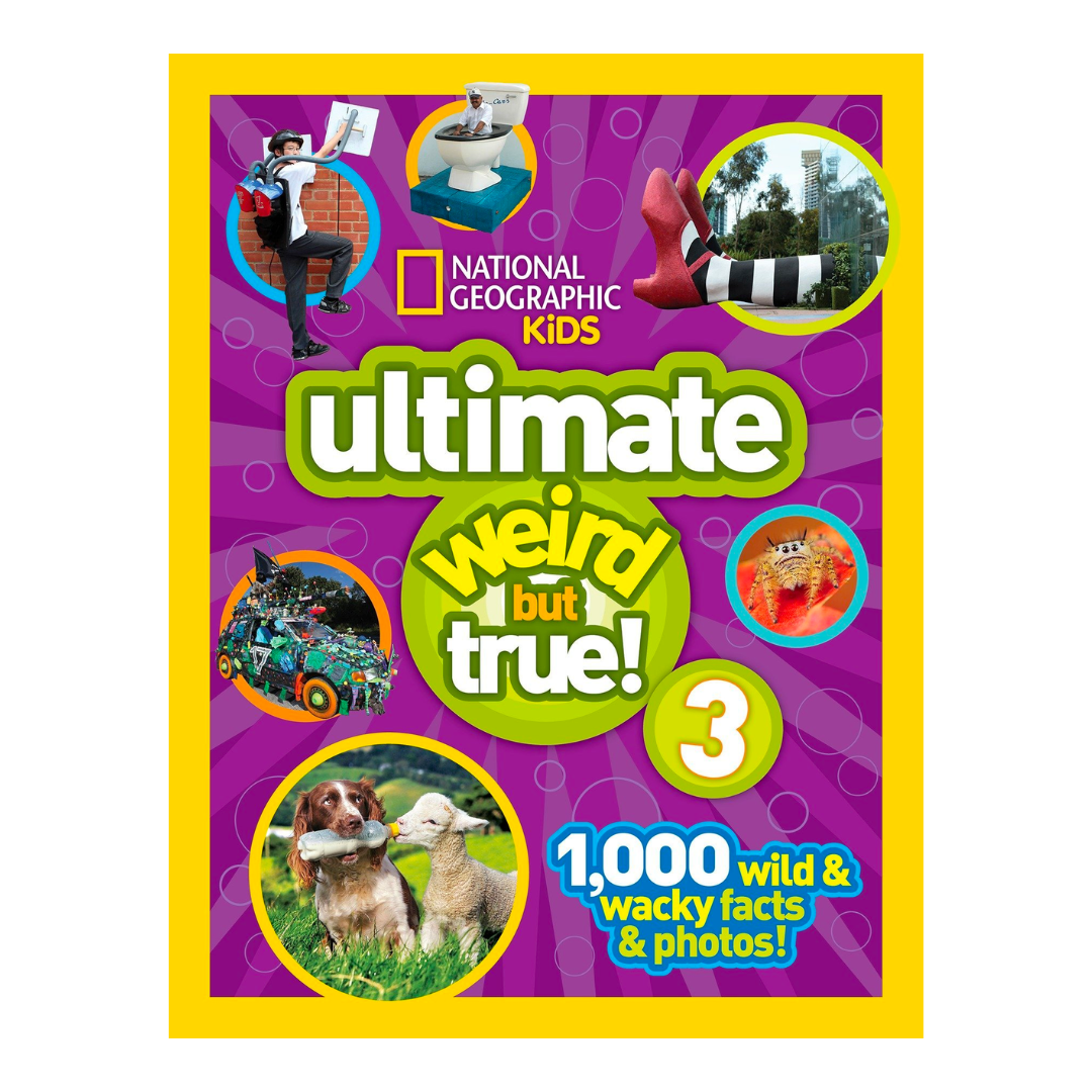National Geographic Kids Ultimate Weird but True 3: 1,000 Wild and Wacky Facts and Photos! (National Geographic Kids) - The English Bookshop Kuwait
