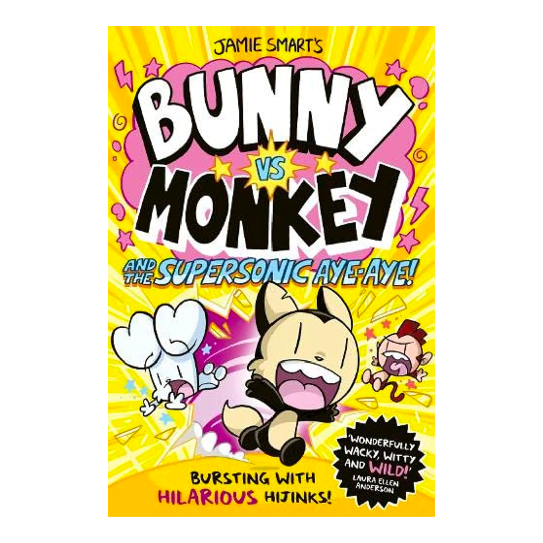 Bunny vs Monkey and the Supersonic Aye-aye - The English Bookshop Kuwait