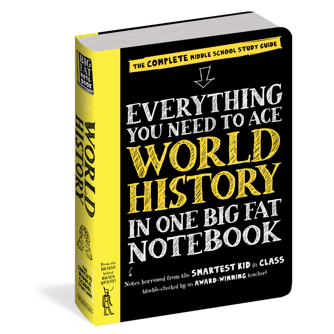 Everything You Need to Ace World History in One Big Fat Notebook: The Complete Middle School Study Guide (Big Fat Notebooks) - The English Bookshop Kuwait