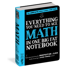Everything You Need to Ace Math in One Big Fat Notebook: The Complete Middle School Study Guide (Big Fat Notebooks) P - The English Bookshop Kuwait