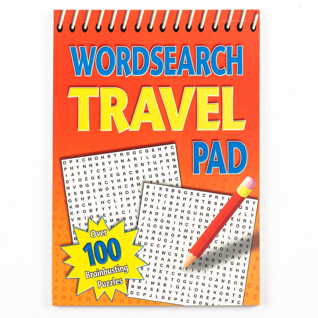 Wordsearch Travel Pad - The English Bookshop Kuwait