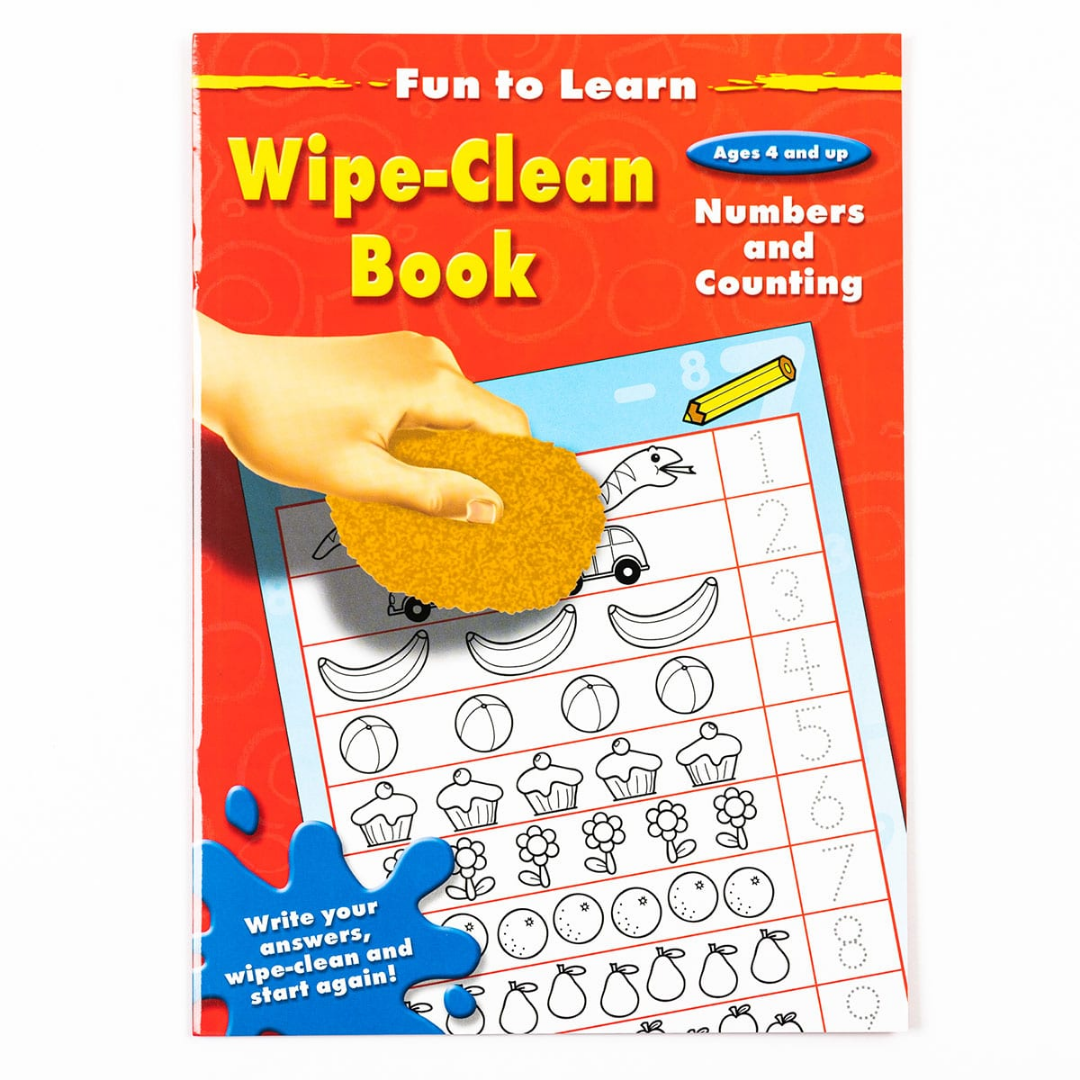 Fun To Learn Wipe Clean Books - The English Bookshop Kuwait