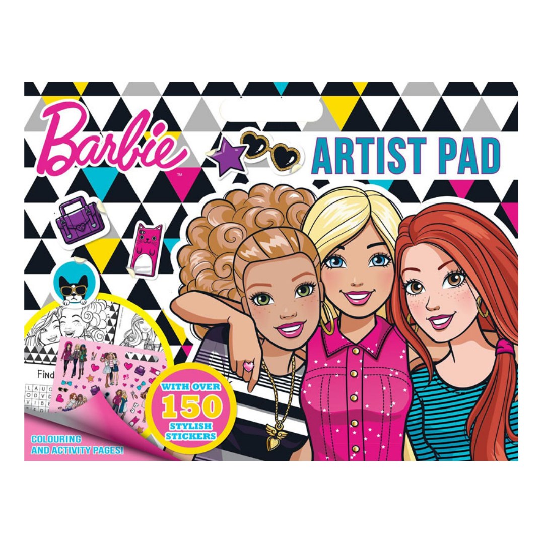 Barbie Artist Pad - The English Bookshop Kuwait