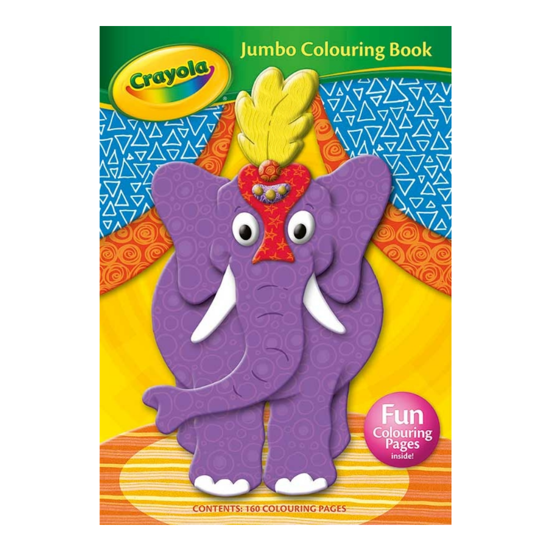 Crayola Jumbo Colouring Book - The English Bookshop Kuwait