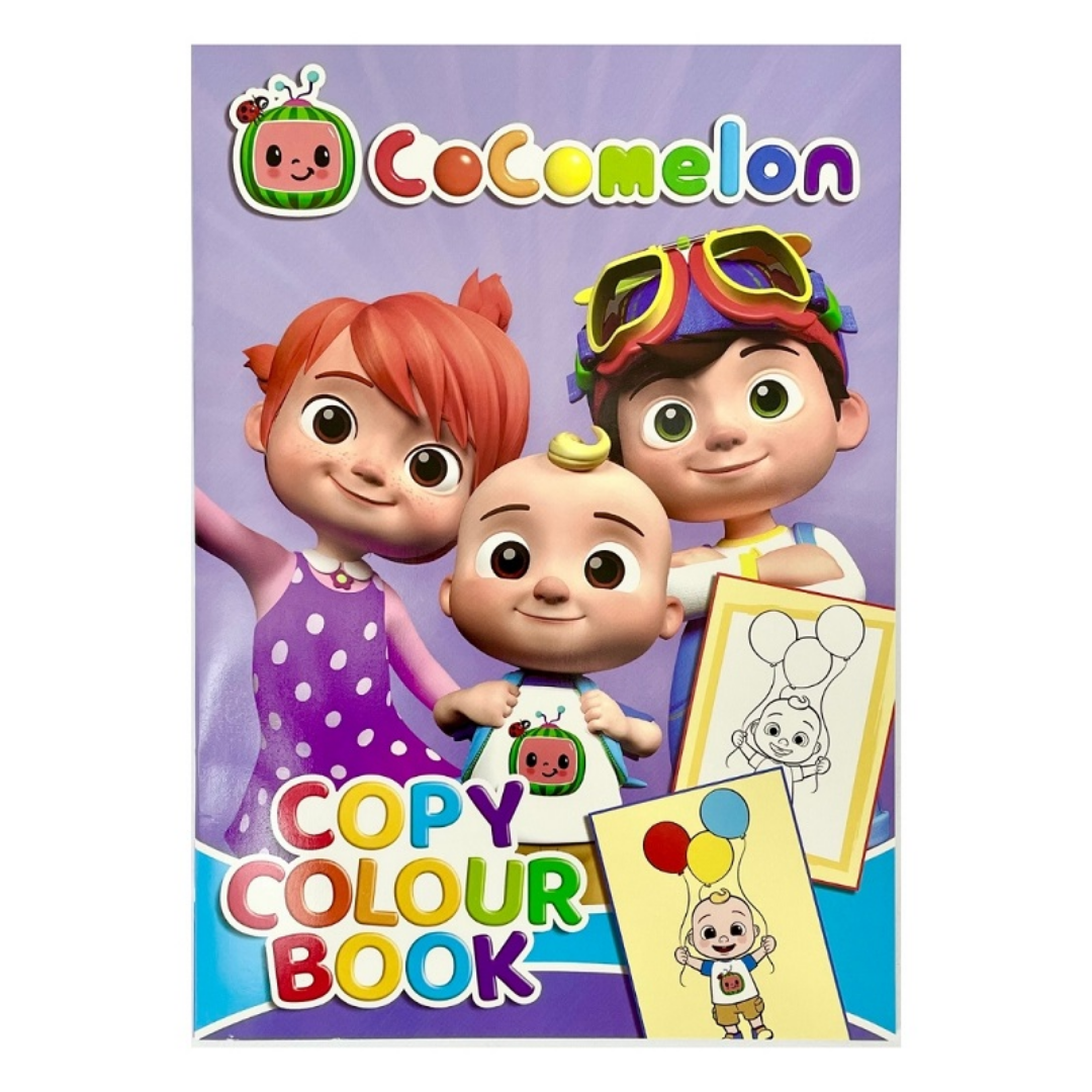 Cocomelon Copy Colour Book - The English Bookshop Kuwait