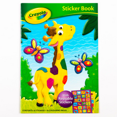 Crayola Sticker Book Giraffe - The English Bookshop Kuwait