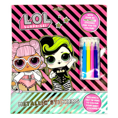 LOL Surprise Metallic Sticker Set - The English Bookshop Kuwait