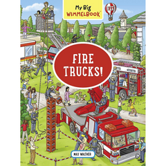 My Big Wimmelbook-Fire Trucks! - Stefan Lohr - The English Bookshop