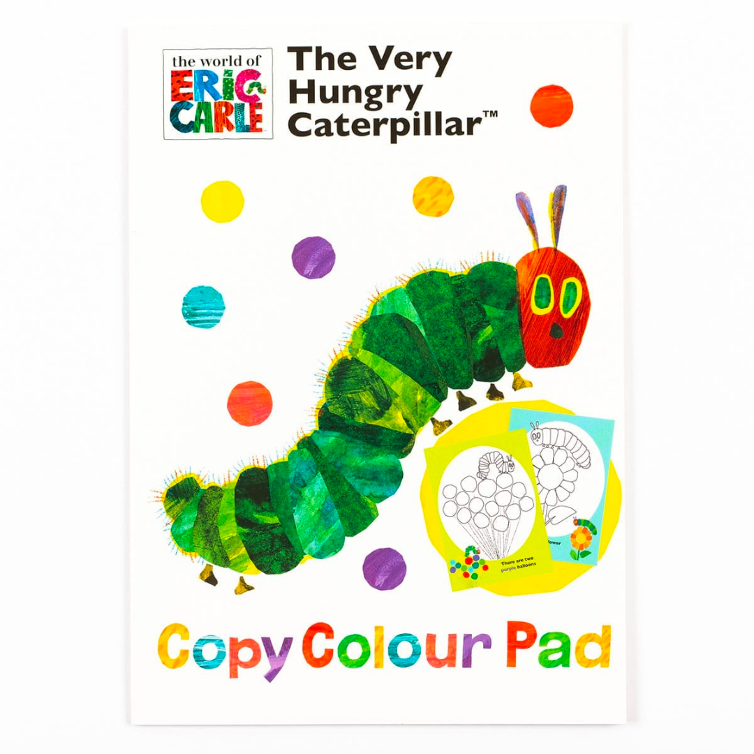 The Very Hungry Caterpillar Copy Colour Pad - The English Bookshop Kuwait