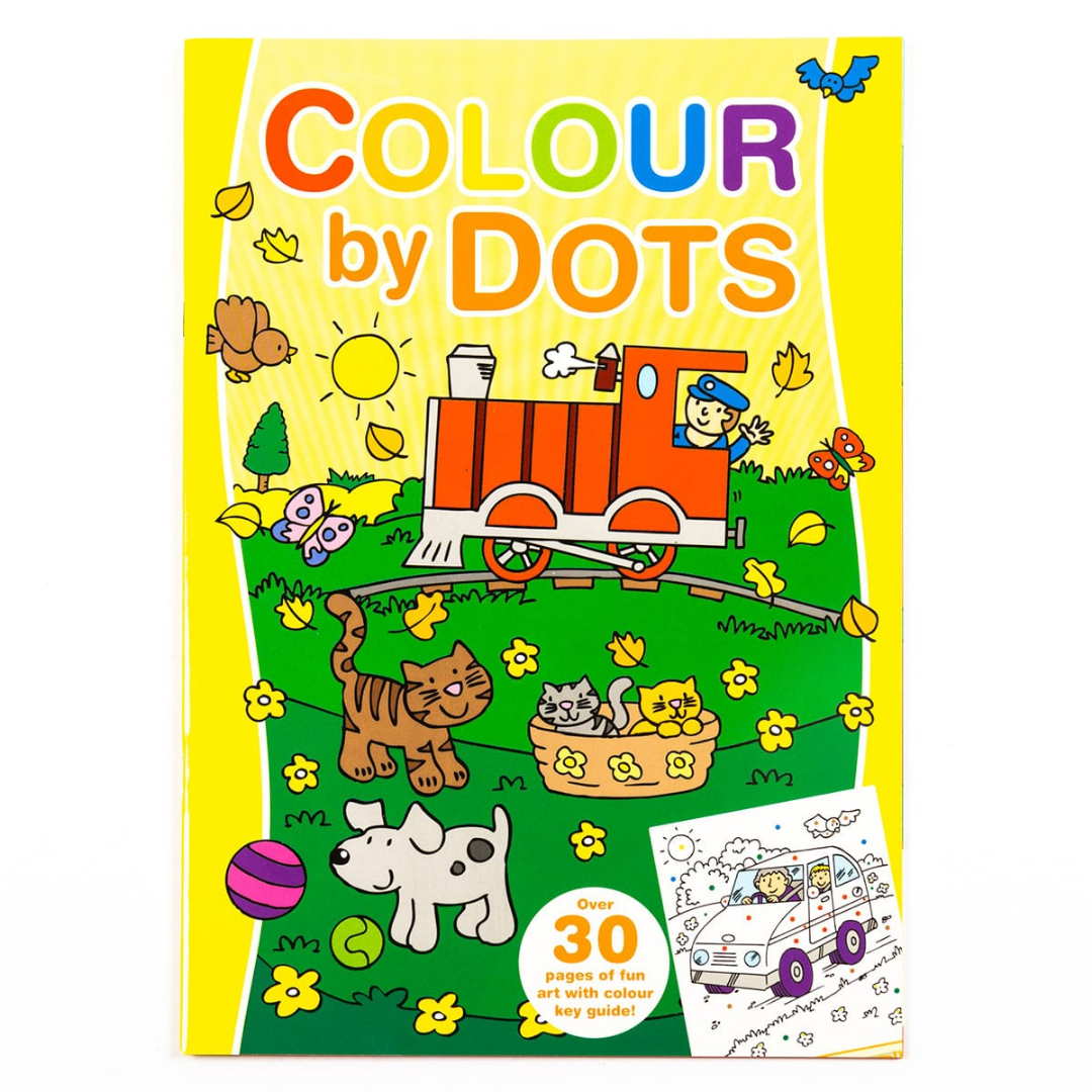 Colour By Dots - The English Bookshop Kuwait