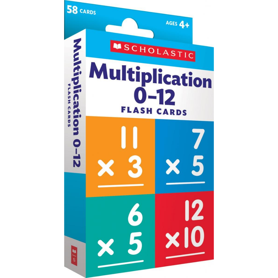 Flash Cards: Multiplication 0 - 12 - The English Bookshop