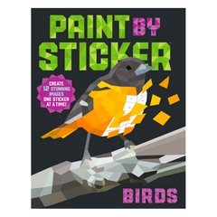 Paint by Sticker: Birds: Create 12 Stunning Images One Sticker at a Time! - The English Bookshop Kuwait