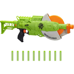 NERF Zombiestrike Ghoulgrinder Blaster - The English Bookshop