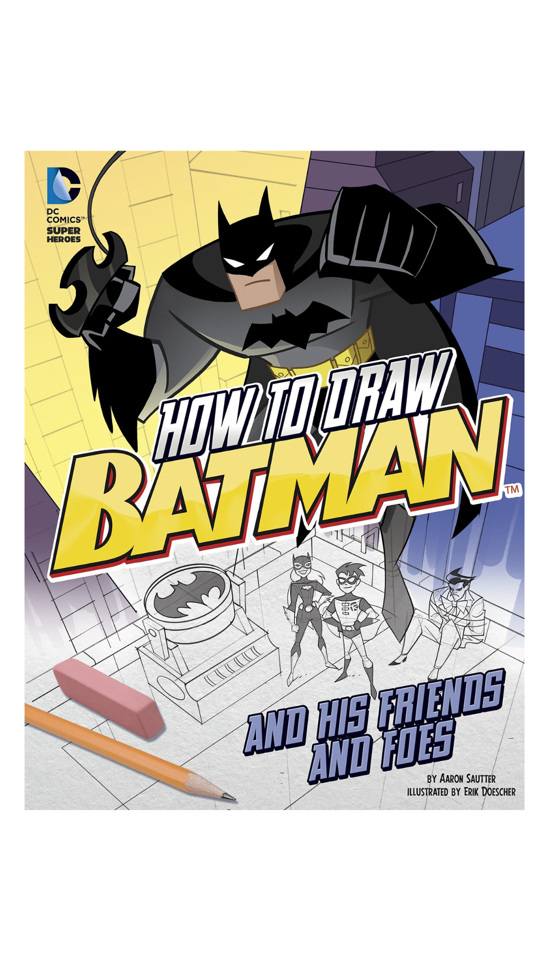 How to Draw Batman and His Friends and Foes (Drawing DC Super Heroes) - The English Bookshop Kuwait