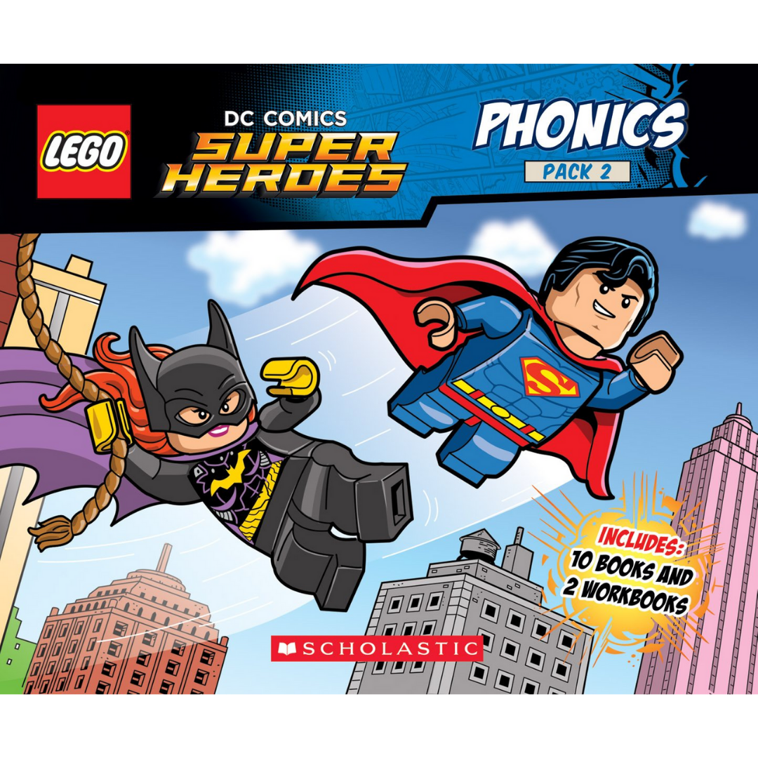 Phonics Pack 2 (Lego DC Super Heroes) - The English Bookshop