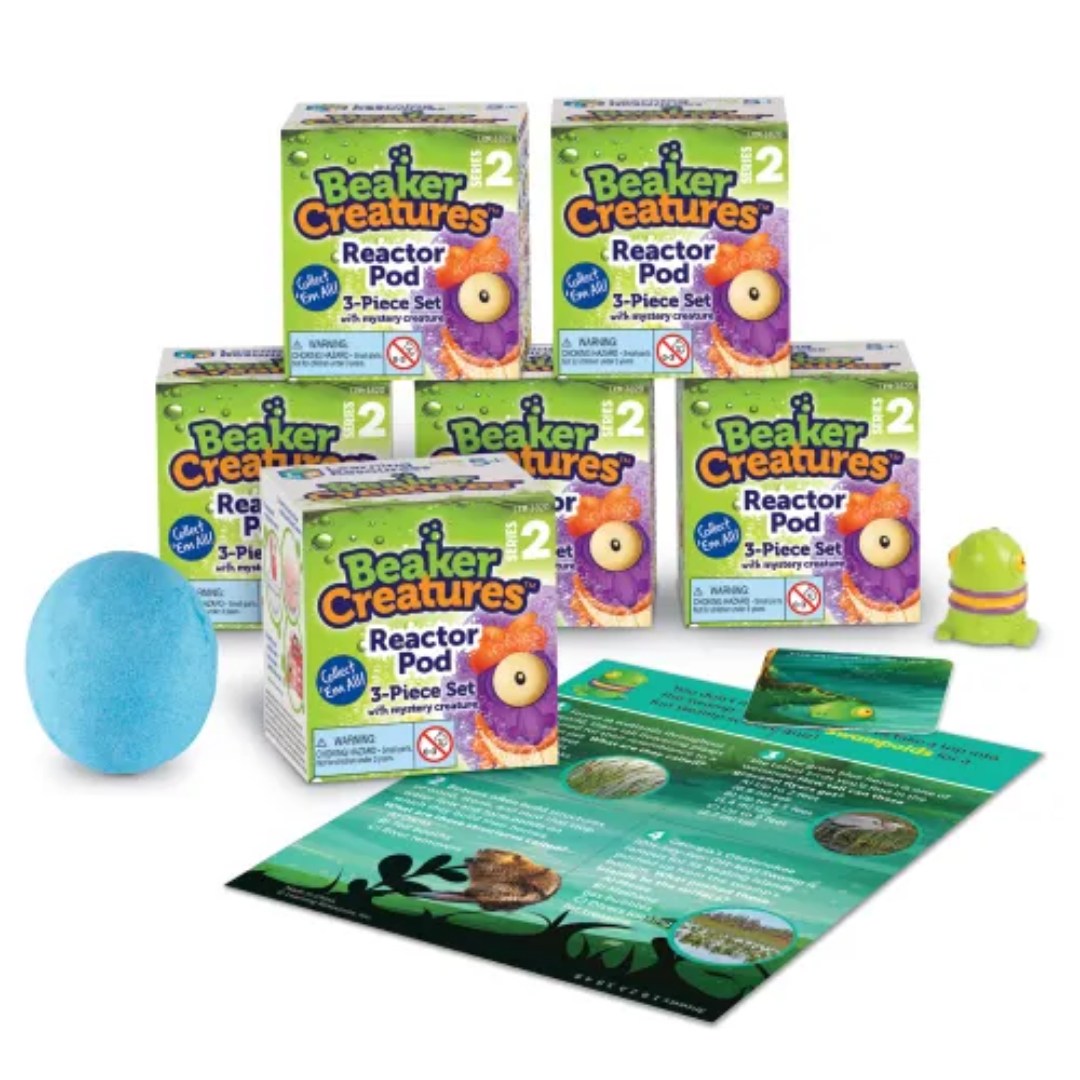 Beaker Creatures® 6-Pack Reactor Pods, Series 2 - The English Bookshop