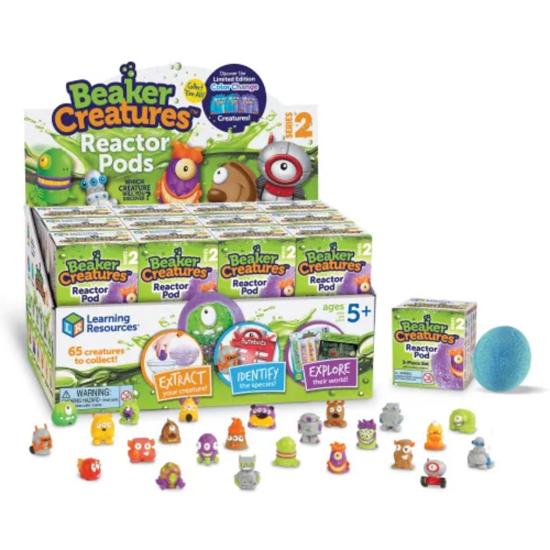 Beaker Creatures® 24-Pack Reactor Pods, Series 2 - The English Bookshop