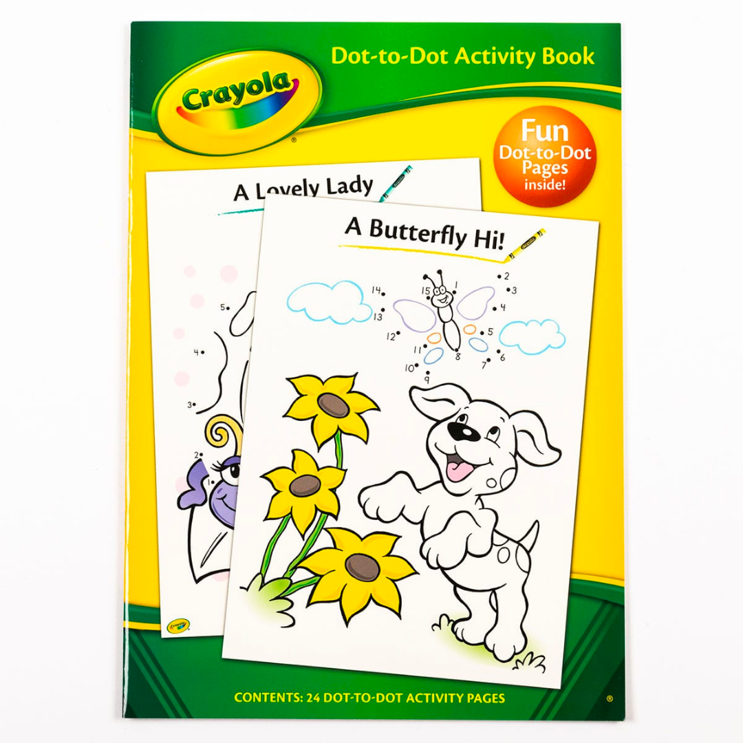 Crayola Dot To Dot Activity Book - The English Bookshop Kuwait