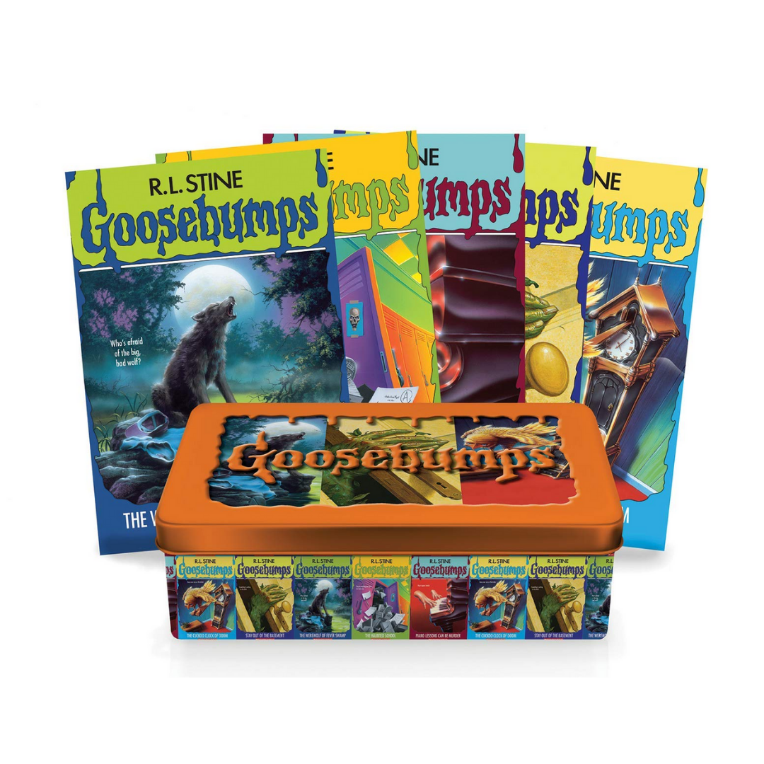 Goosebumps Retro Fear Set: Limited Edition Tin - The English Bookshop