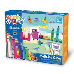 MathLink® Cubes Numberblocks 1-10 Activity Set - The English Bookshop