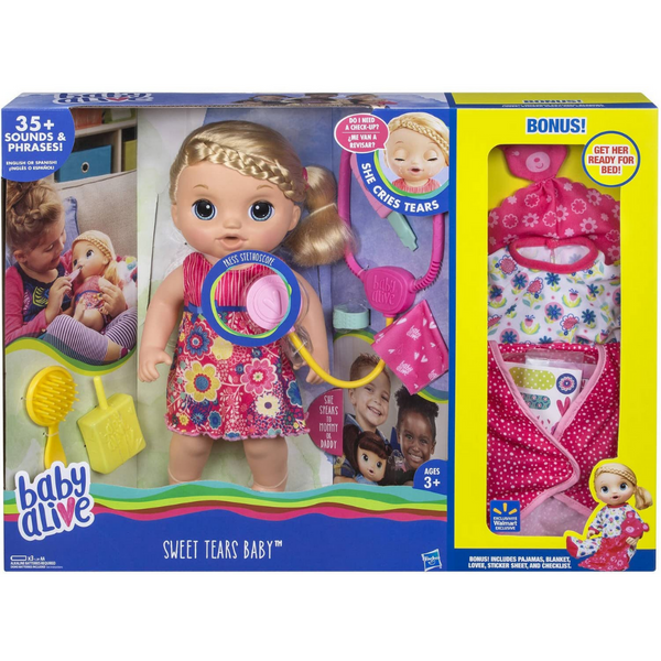 Baby alive ready for bed baby doll sales