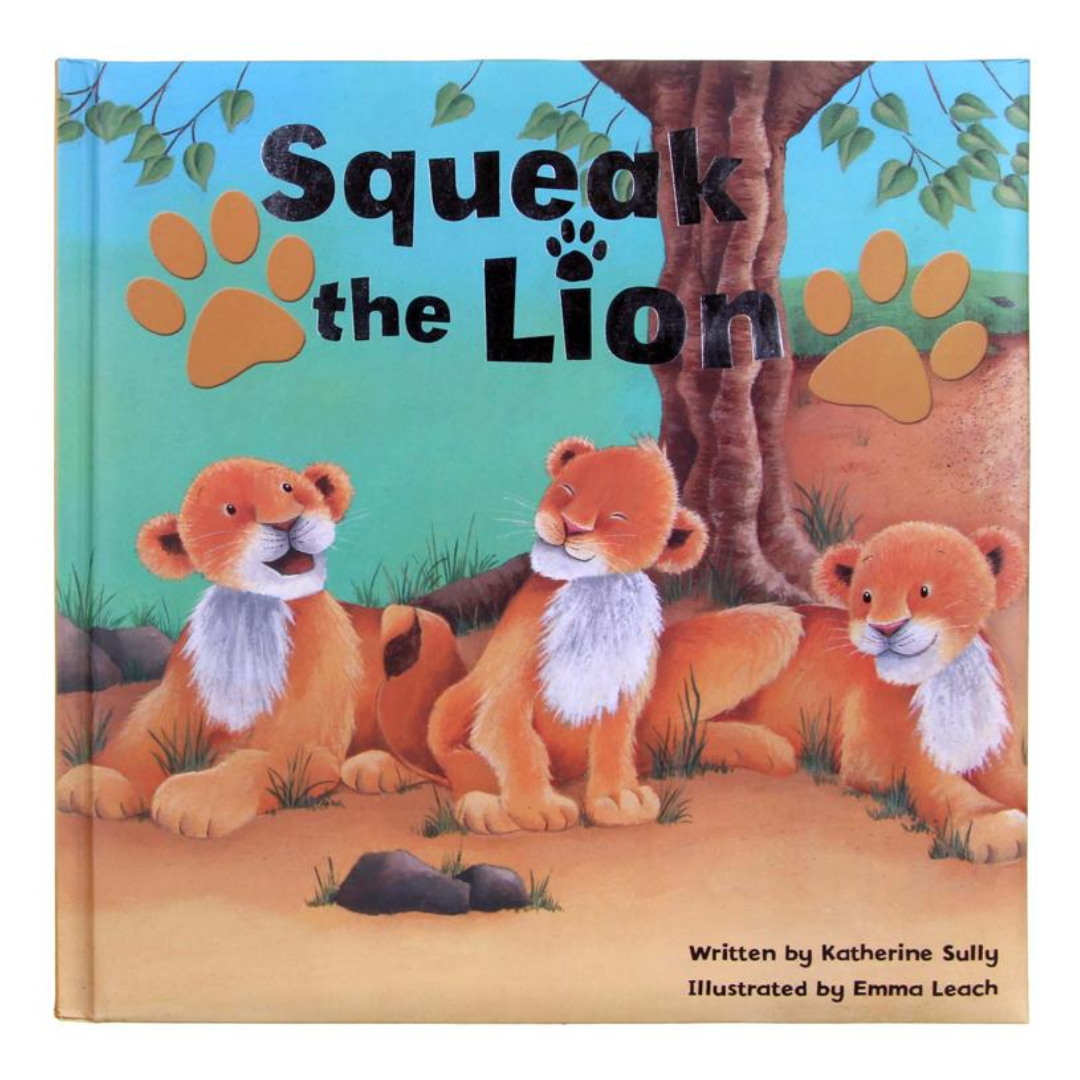 Padded Books - Squeak The Lion - The English Bookshop Kuwait