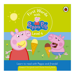 First Words with Peppa Level 4 Box Set - The English Bookshop Kuwait