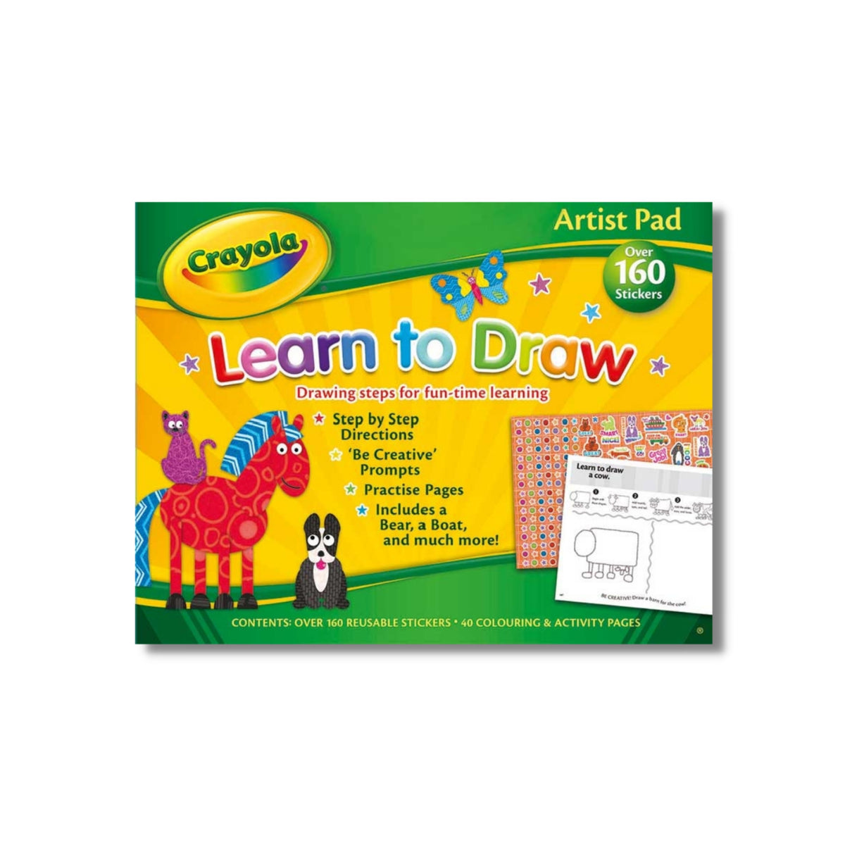 Crayola Artist Pad 2 (Learn to Draw) - The English Bookshop