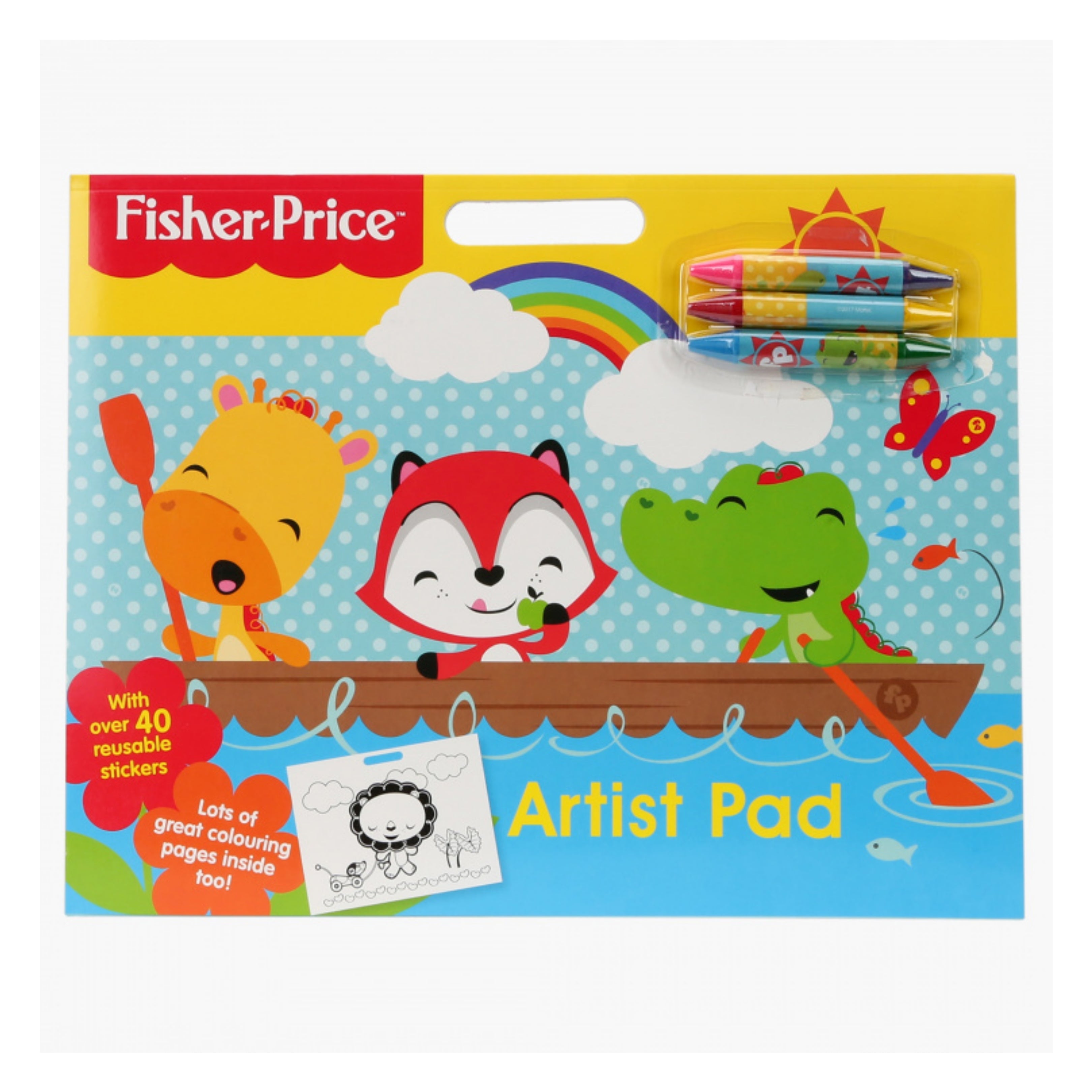 Fisher Price Little People Artist Pad - The English Bookshop