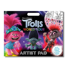 Trolls 2 Artist Pad - The English Bookshop