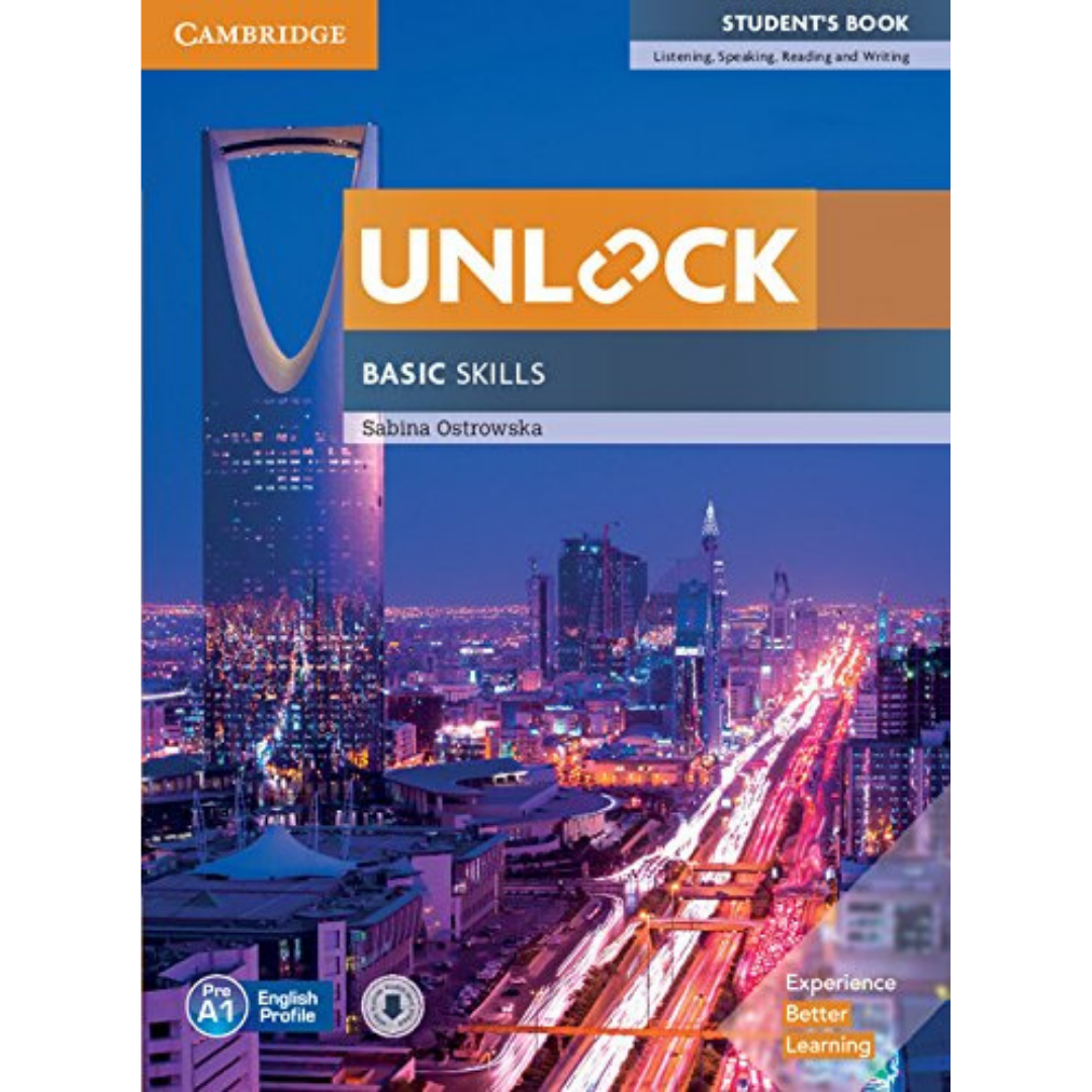 Unlock Basic Skills Student's Book with Downloadable Audio and Video - The English Bookshop