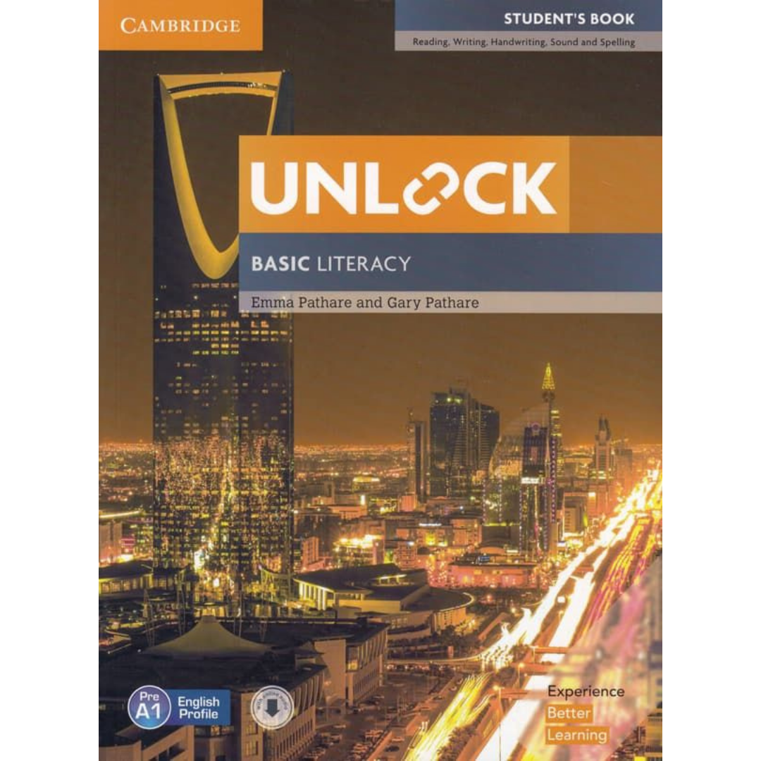Unlock Basic Literacy Student's Book with Downloadable Audio - The English Bookshop