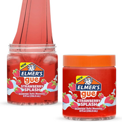 Elmer's GUE Pre-Made Slime - Strawberry Splash - The English Bookshop