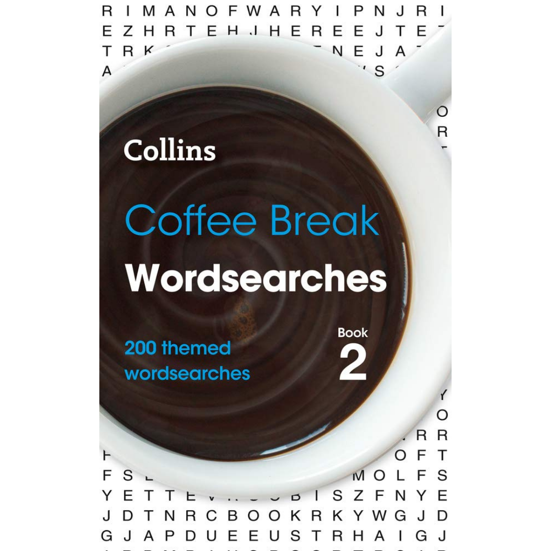 Coffee Break Wordsearches Book 2: 200 Themed Wordsearches - The English Bookshop