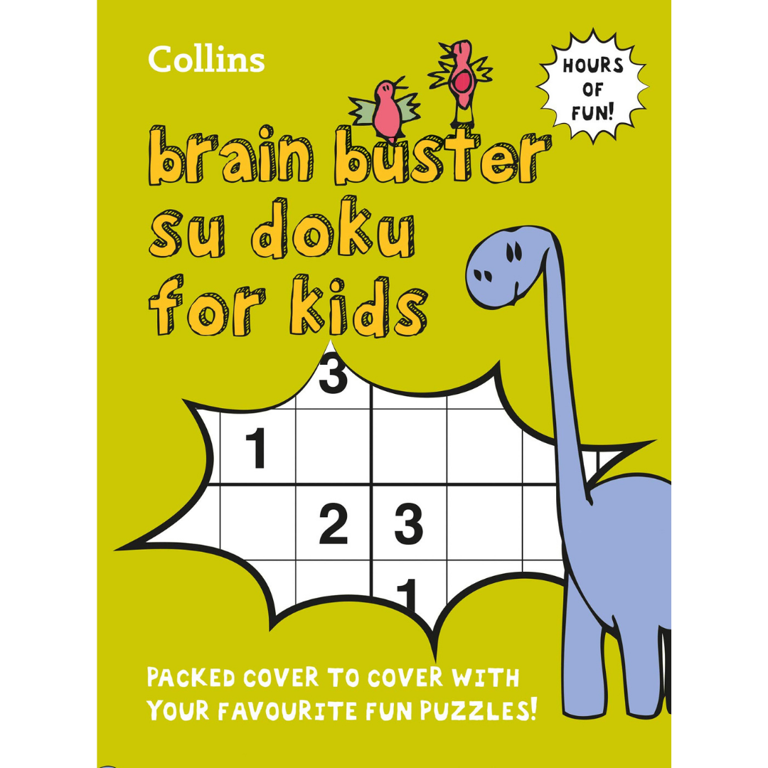 Collins Brain Buster Sudoku for Kids - The English Bookshop