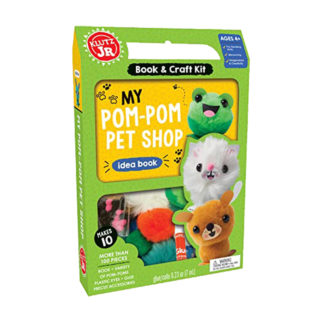 Klutz My Pom-Pom Pet Shop Craft Kit - Klutz - The English Bookshop