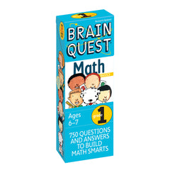 Brain Quest Grade 1 Math, Revised 2nd Edition - Workman Publishing - The English Bookshop