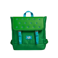 Buds Satchel Backpack - Green with Blue - Tinc - The English Bookshop
