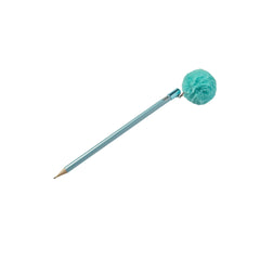 Blue Large Pom Pom Charm Pencil - Tinc - The English Bookshop